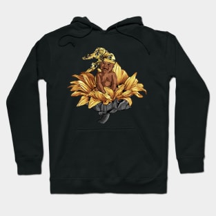 Sunflower Seeds Celebrating Black History Juneteenth Hoodie